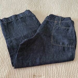 Talbots Petite Signature Wide Leg Crop / Capri